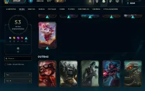 Conta De League Of Leagends/Full Acesso/53 Skins/Level 196 /