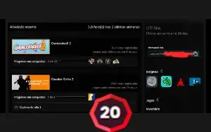 Conta Steam Com Prime + Gc Level 20 +4 Jogos