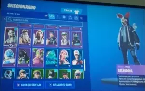 Conta Fortnite - 89 skin + salve o Mundo