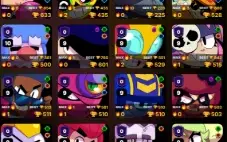 Conta Brawl Stars - Shelly Estelar / Ricochet Antigo Red