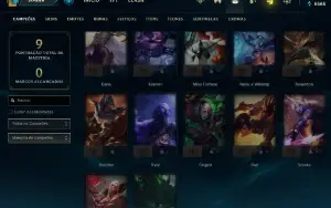 Conta FERRO 4 | 0 PDL - Lol (League Of Legends) Elomoon