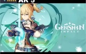 CONTA GENSHIN AR 5 COM JEAN E SAYU