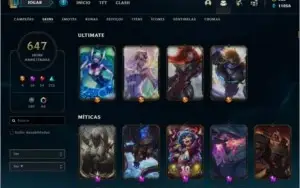 Conta Gold 2 +647 skins, incluindo skin NEO PAX Sivir