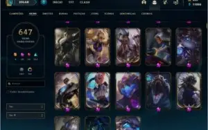 Conta Gold 2 +647 skins, incluindo skin NEO PAX Sivir