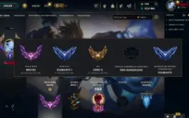 Conta Lol Mais De 400 Skin Elo Mestre
