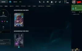 Conta LOL Unranked pra sair rápido