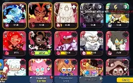 Cookie run kingdom Shadow Milk+Burning Spice+mystic flour