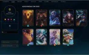 Conta valorant + conta do lol. muitas skins + passe
