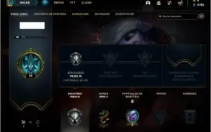 Conta prata 3 barata com 21 champs e 1 skin