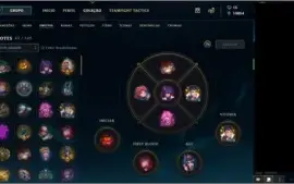 Vendo conta GOLD 1 lol com todos champs e 96 SKINS