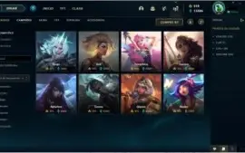 CONTA LOL sem elo ex gold lvl 86
