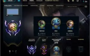 Conta De Lol Diamante 4 C/51 Skin De Qualidade