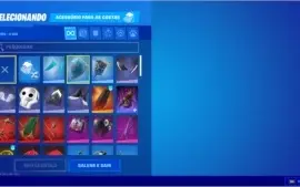 Conta fortnite 130+skins com skin Glow