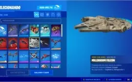 Conta fortnite 130+skins com skin Glow