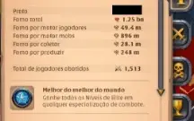Conta EndGame Albion Online - craft, coleta, pve, pvp