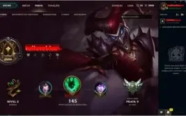 CONTA PRATA 60 CHAMPS/13SKINS/36ICONES/3PAG DE RUNAS/PRATA V