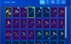 Conta de Fortnite Season 2 até a X