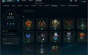 League of Legends - CONTA - Platina 5 + All Champs