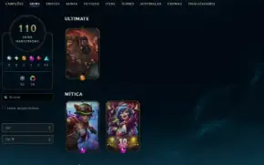 Conta Lol Esmeralda/ Mestre Tft Todos Champ Muita Skin