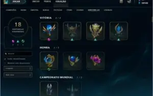 CONTA LOL- GOLD 2 - ALL CHAMP + 272 SKINS + 2 Skins Ultimate