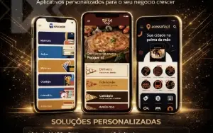 Criação de Aplicativo Completo + Website Completo