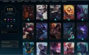 Conta diamante 3    (122 SKINS)