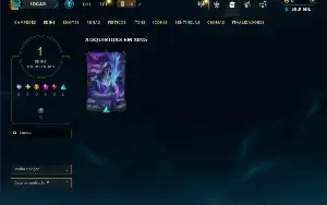 Platina 4 com 21 Champs e 1 Skin