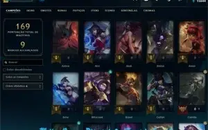 Conta League of Legends - Diamante 2 - MMR Alto