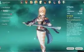 GENSHIN IMPACT - AR47 - CHILDE C1 + MONA C1 + JEAN + 5*
