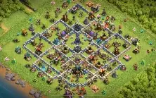 🏰 Conta Clash of Clans — CV17 Full Acesso (Rushadinho)