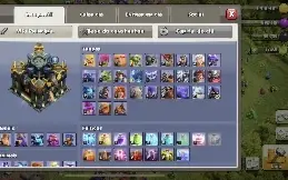 🏰 Conta Clash of Clans — CV17 Full Acesso (Rushadinho)