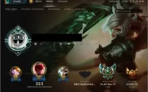 Conta league of legends Platina V