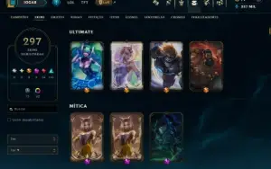 Mono Ahri 1 Milhao +12 Skins Da Ahri Emote Master E Gm S9