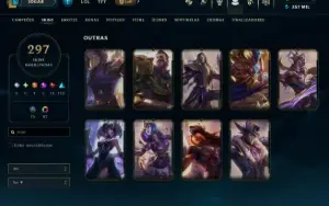 Mono Ahri 1 Milhao +12 Skins Da Ahri Emote Master E Gm S9