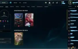 conta league of legends unranked