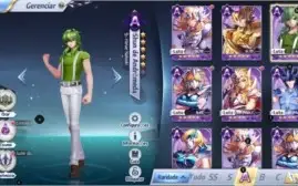Conta Saint Seiya Awakening - Shaka Arayashiki e outros