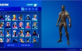 conta fortnite season 3 cap 1 230 skins + 36 jogos na epic.