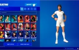 conta fortnite season 3 cap 1 230 skins + 36 jogos na epic.