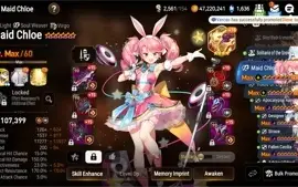 Conta Epic Seven - Inúmeros personagens de collabs.