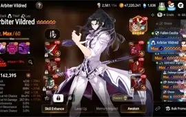 Conta Epic Seven - Inúmeros personagens de collabs.