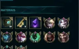 CONTA PLATINA 113 CHAMPS | 46 SKINS | 9 PÁGINAS DE RUNAS