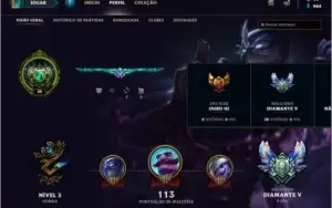 Conta do lol