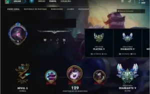 Conta do lol