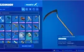 Conta Fortnite Todas as Skins dos passes  temp 3 até temp 11