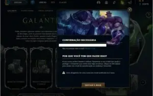 Conta platina 4 com 5 skins e 25 Champs
