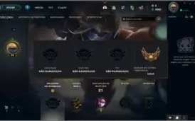 Conta Unranked - MMR Alto - Ouro 1 S11 - PROMOÇÃO
