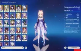 Kokomi + nahida + raiden + yelan + furina AR31
