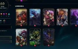 Lol 60 skins, prata, level 160