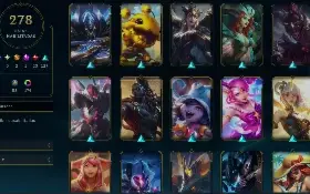 Conta League Of Legends com 278 Skins