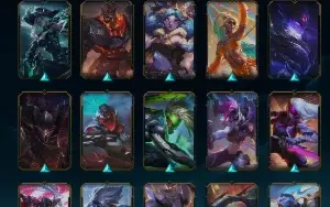 Conta League Of Legends com 278 Skins